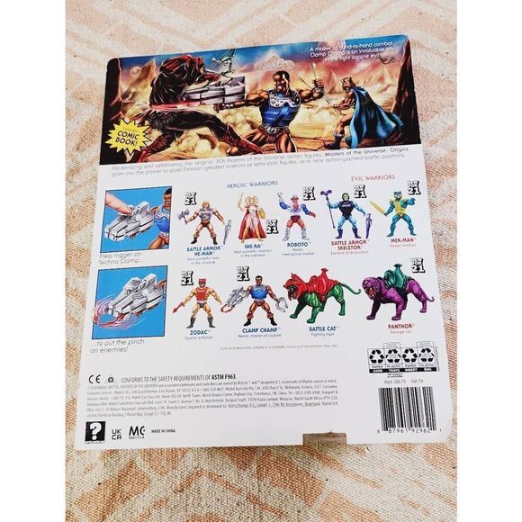 Masters of The Universe Clamp Champ Retro Play Action Figure #A66 - Picture 4 of 4